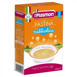 PLASMON Moje první těstoviny pšeničné Sabbiolina tarhoňa 320 g, 4m+