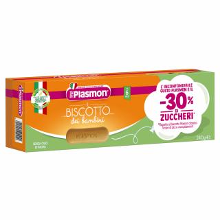 PLASMON Sušenky -30 % cukru 240 g, 6m+