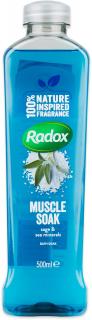 RADOX Muscle Soak pěna do koupele 500 ml