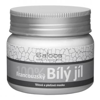 Saloos White Clay bílý jíl tělová a pleťová maska 70g