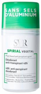 SVR Spirial Vegetal antiperspirant roll-on 48h 50 ml