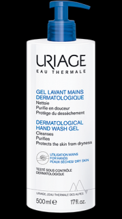 Uriage Dermatological Hand Wash Gel hydratační mycí gel na ruce 500 ml