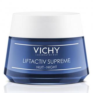 Vichy Liftactiv Supreme noční zpevňující a protivráskový krém 50ml