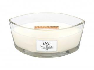WoodWick Linen vonná svíčka 453,6 g