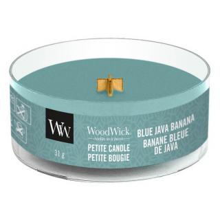 WoodWick Petite Blue Java Banana vonná svíčka 31 g