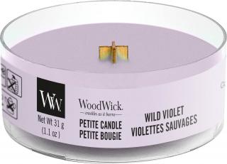 WoodWick Petite Wild Violet vonná svíčka 31 g