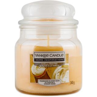 Yankee Candle Home Inspiration Vanilla Frosting vonná svíčka 340 g