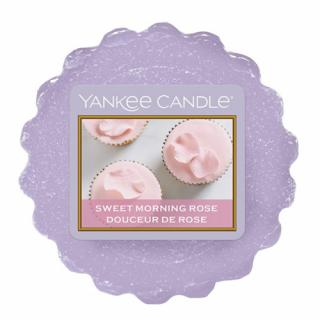 Yankee Candle vonný vosk Sweet Morning Rose 22 g