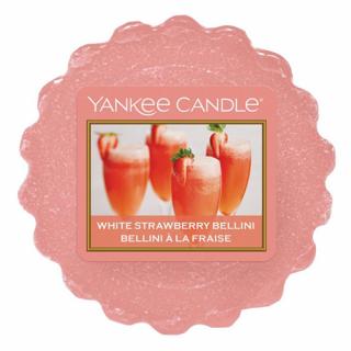 Yankee Candle vonný vosk White Strawberry Bellini 22 g