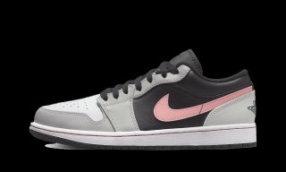 Jordan 1 Low  Black Grey Pink  Velikost: 40