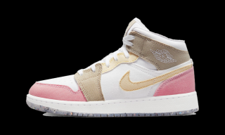 Jordan 1 Mid  Pastel Grind  (GS) Velikost: 36.5