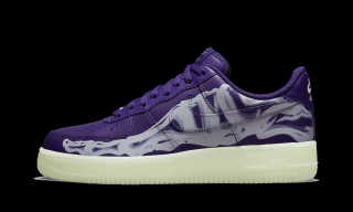 Nike Air Force 1 Low  Purple Skeleton  Velikost: 36.5