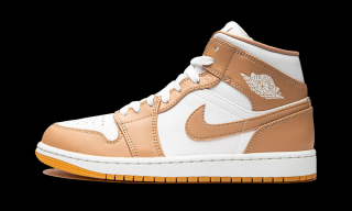 Tenisky Jordan 1 Mid Hemp Tan White Velikost: 41