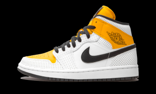 Tenisky Jordan 1 Mid Laser Orange Velikost: 36.5