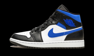 Tenisky Jordan 1 Mid White Black Royal Velikost: 40