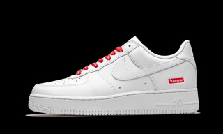 Tenisky Nike Air Force 1 Low Supreme White Velikost: 38.5