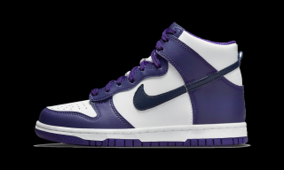 Tenisky Nike Dunk High Electro Purple Midnight Navy GS Velikost: 36.5
