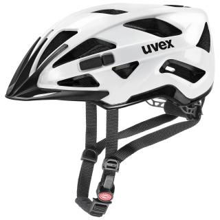 Cyklistická přilba Uvex Active - white black Varianta: 52-57 cm