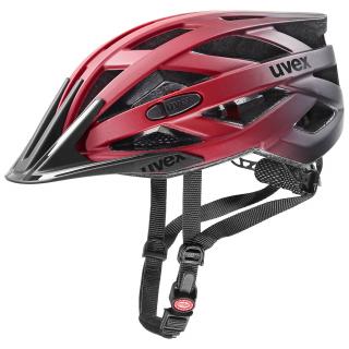 Cyklistická přilba Uvex I-VO CC - red black mat Varianta: 52-56 cm