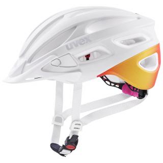 Cyklistická přilba Uvex True CC - white/peach mat Varianta: 52-55 cm