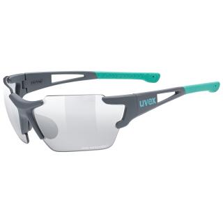 Sluneční brýle Uvex Sportstyle 803 race VM small - grey mat/mint