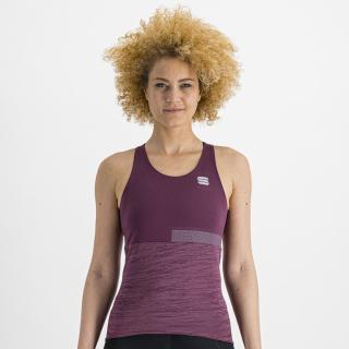 Sportovní dres dámský SPORTFUL Giara w top, prune Velikost: L