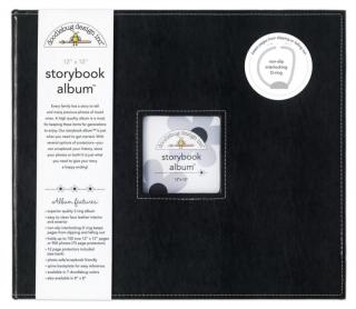 Beetle Black Storybook Album 12x12