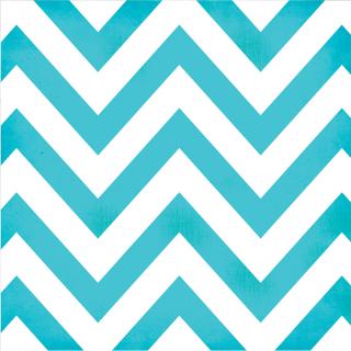 DIY Boutique - Teal Chevron/Dots