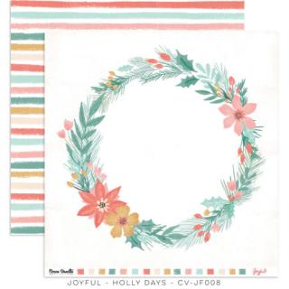 JOYFUL  HOLLY DAYS  Paper