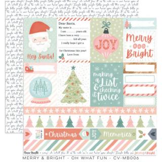 Merry & Bright  Oh What Fun  Paper
