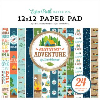 Summer Adventure 12x12 Paper pad