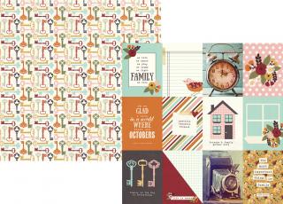 Vintage Blessings - 3x4 Journaling Elements Cardstock