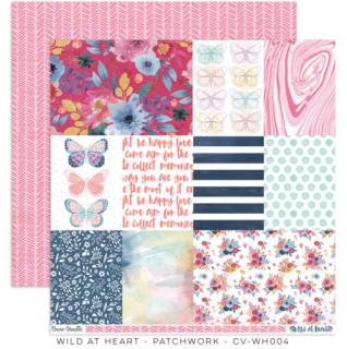 Wild At Heart -  Patchwork  Paper