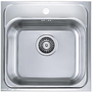 Alveus dřez Basic 140 satin 3 1/2&quot;