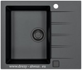 Alveus dřez Cadit 10 - 91 black edition