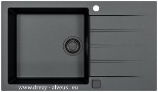 Alveus dřez Cadit 40 - 91 black edition
