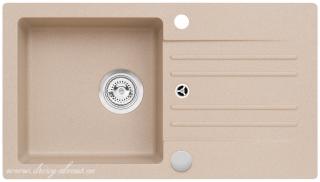 Alveus dřez Cortina 140 - 55 beige