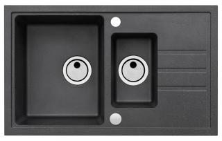 Alveus dřez Intermezzo 70 - 91 black