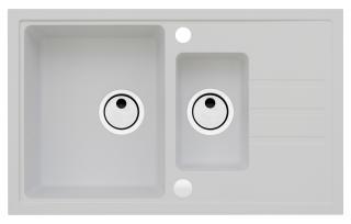 Alveus dřez Intermezzo 70 U - 11 white