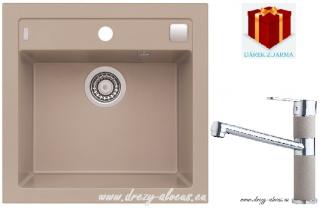 Alveus SET dřez Formic 20 + baterie AM 130 - 55 beige