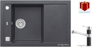 Alveus SET dřez Formic 30 + baterie AM 130 - 91 black