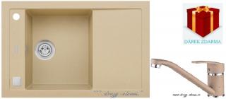 Alveus SET dřez Formic 30 + baterie Nina - 55 beige