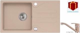 Alveus SET dřez Galapagos 30 + baterie Nina - 55 beige