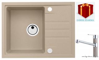 Alveus SET dřez Intermezzo 30 + AM 130 - 55 beige