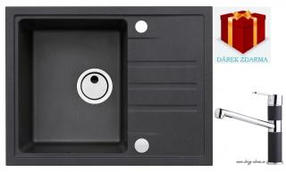Alveus SET dřez Intermezzo 30 + AM 130 - 91 black