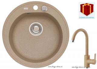 Alveus SET dřez Niagara 10 + baterie Tonia - 55 beige