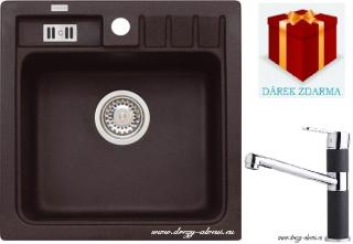 Alveus SET dřez Niagara 20 + baterie AM 130 - 91 black