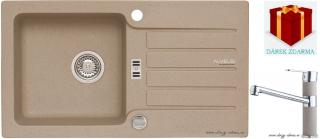 Alveus SET dřez Niagara 30 + baterie AM 130 - 55 beige