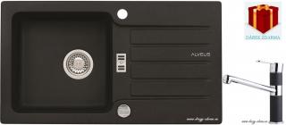 Alveus SET dřez Niagara 30 + baterie AM 130 - 91 black