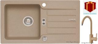 Alveus SET dřez Niagara 30 + baterie Tonia - 55 beige